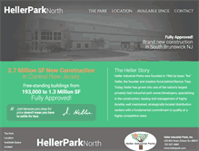 Tablet Screenshot of hellerparknorth.com